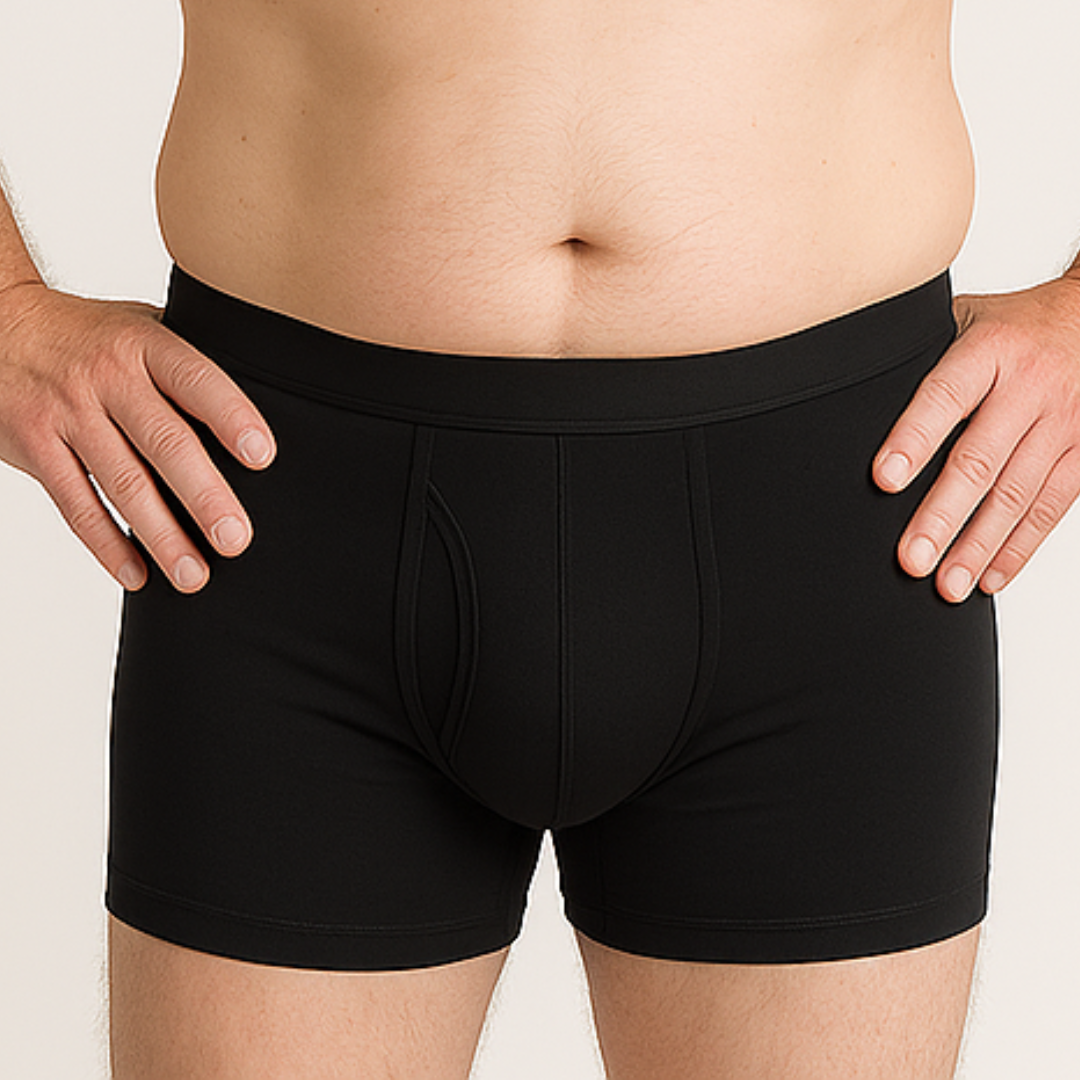 Men's Absorbent Incontinence Boxer Briefs